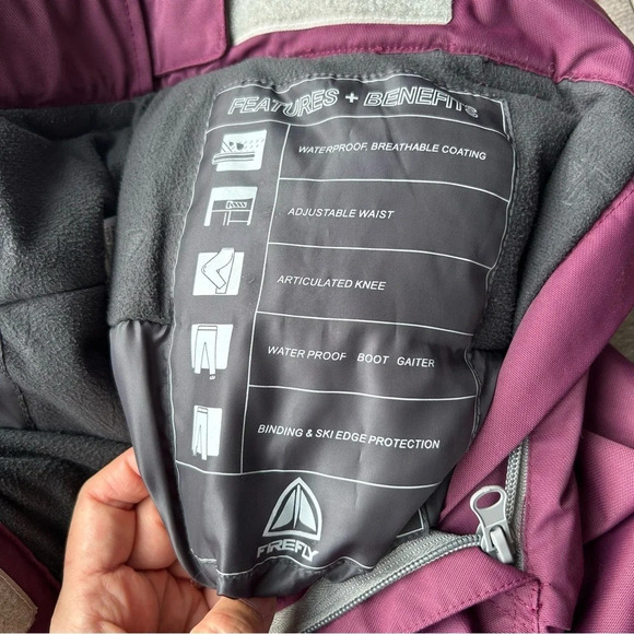 Firefly Waterproof  Adjustable Waist Ski Snowboard Insulated Pants - Picture 8 of 16